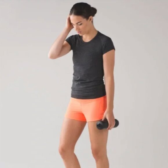 Lululemon Speed Short Filtered Orange - Picture 3 of 9